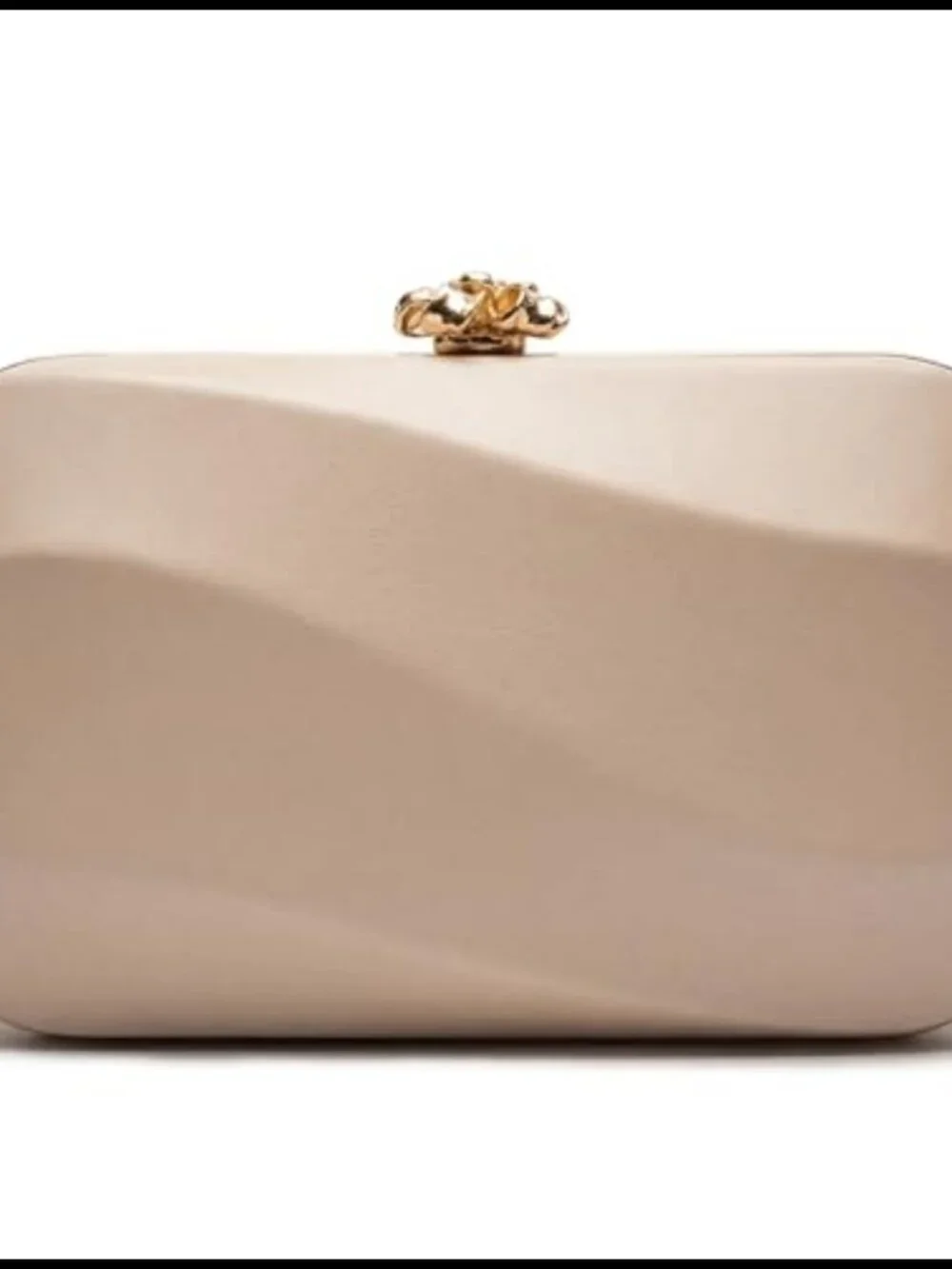 Hard Shell Evening Clutch Purse with Detachable Chain Strap